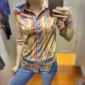 Boho | Gypsy | Cowgirl Suede Button (XS)